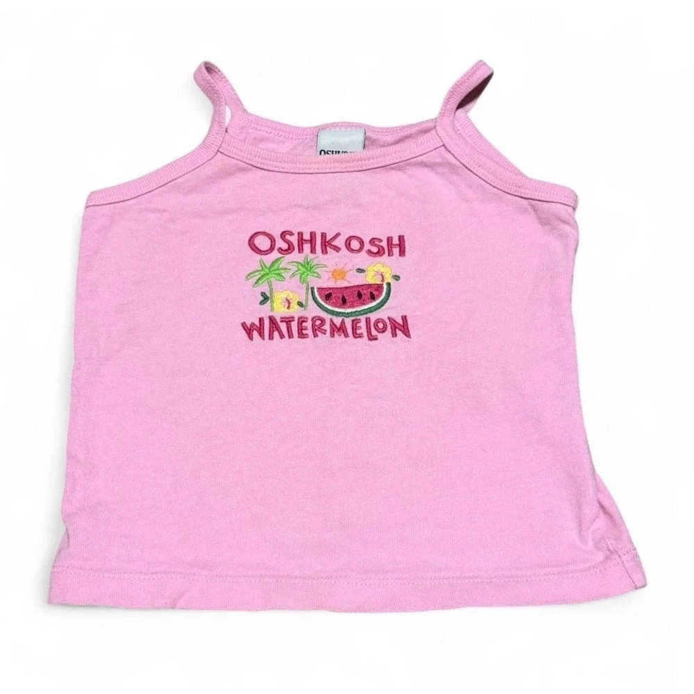 Y2K Oshkosh watermelon toddler tank